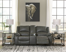 Load image into Gallery viewer, Calderwell Reclining Loveseat with Console
