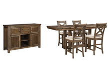 Load image into Gallery viewer, Moriville 6-Piece Counter Height Dining Room Set