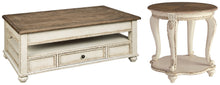 Load image into Gallery viewer, Realyn 2-Piece Table Set