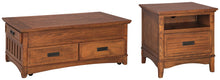 Load image into Gallery viewer, Cross Island 2-Piece Table Set