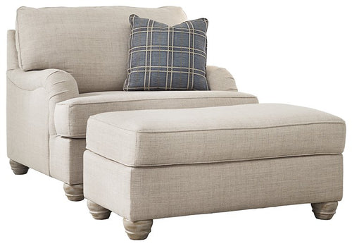 Traemore Chair & Ottoman Set image