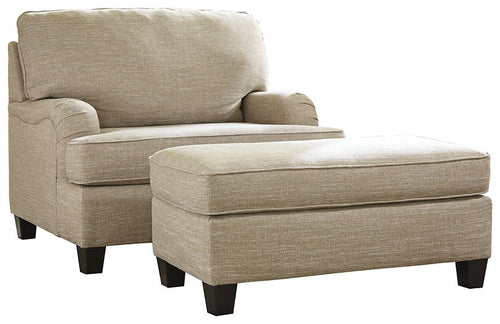 Almanza Chair & Ottoman Set image