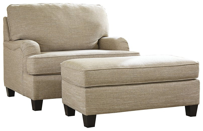 Almanza Chair & Ottoman Set image