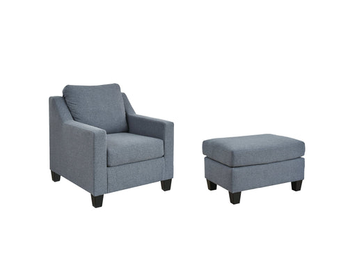 Lemly Chair & Ottoman Set image
