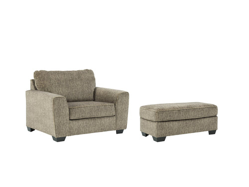Olin Chair & Ottoman Set image
