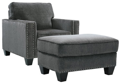 Gavril Chair & Ottoman Set image