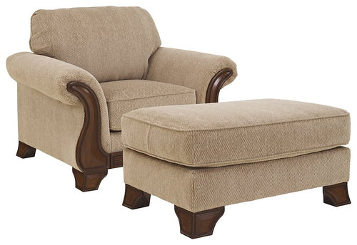 Lanett Chair & Ottoman Set image