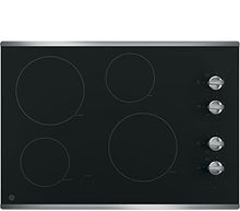 Load image into Gallery viewer, GE¨ 30&quot; Built-In Knob Control Electric Cooktop
