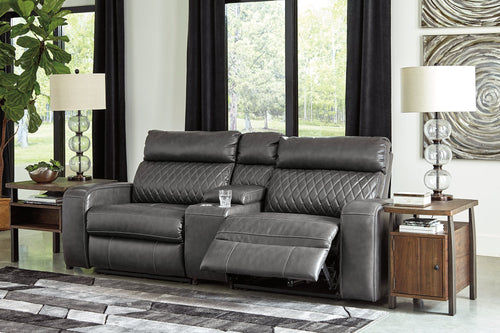 Samperstone 3-Piece Power Reclining Sectional image