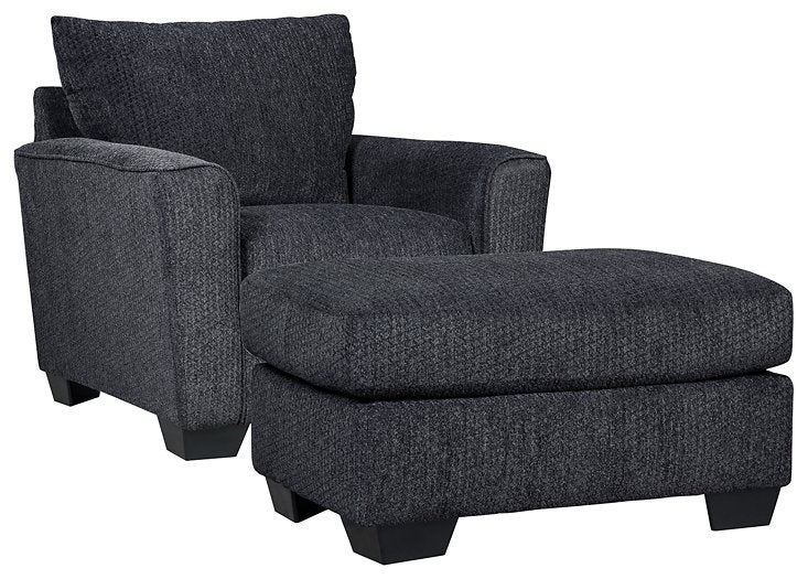 Wixon Chair & Ottoman Set image