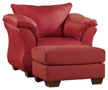 Load image into Gallery viewer, Darcy Chair &amp; Ottoman Set
