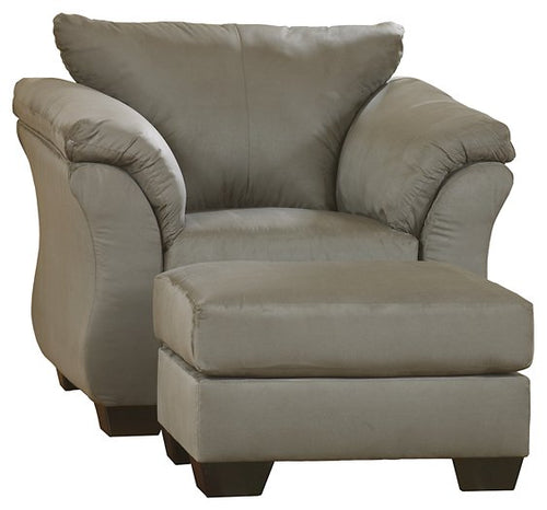 Darcy Chair & Ottoman Set image