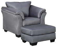 Load image into Gallery viewer, Darcy Chair &amp; Ottoman Set
