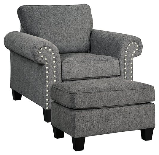 Agleno Chair & Ottoman Set image