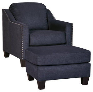 Creeal Heights Chair & Ottoman Set image