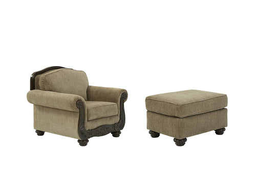 Briaroaks Chair & Ottoman Set image