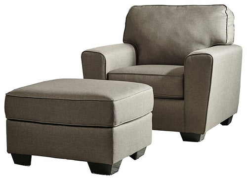 Calicho Chair & Ottoman Set image