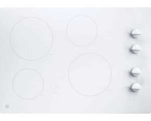 GE¨ 30" Built-In Knob Control Electric Cooktop