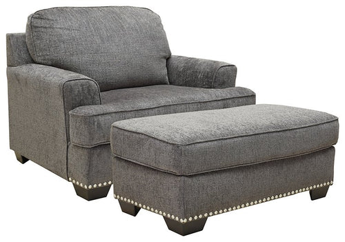 Locklin Chair & Ottoman Set image
