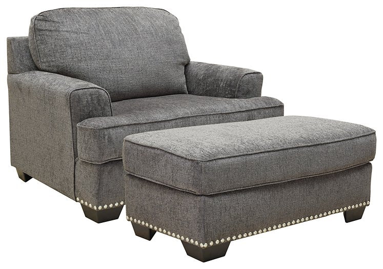 Locklin Chair & Ottoman Set image