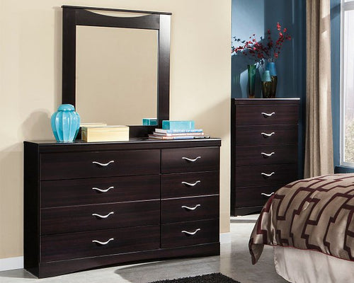 Zanbury Dresser and Mirror image
