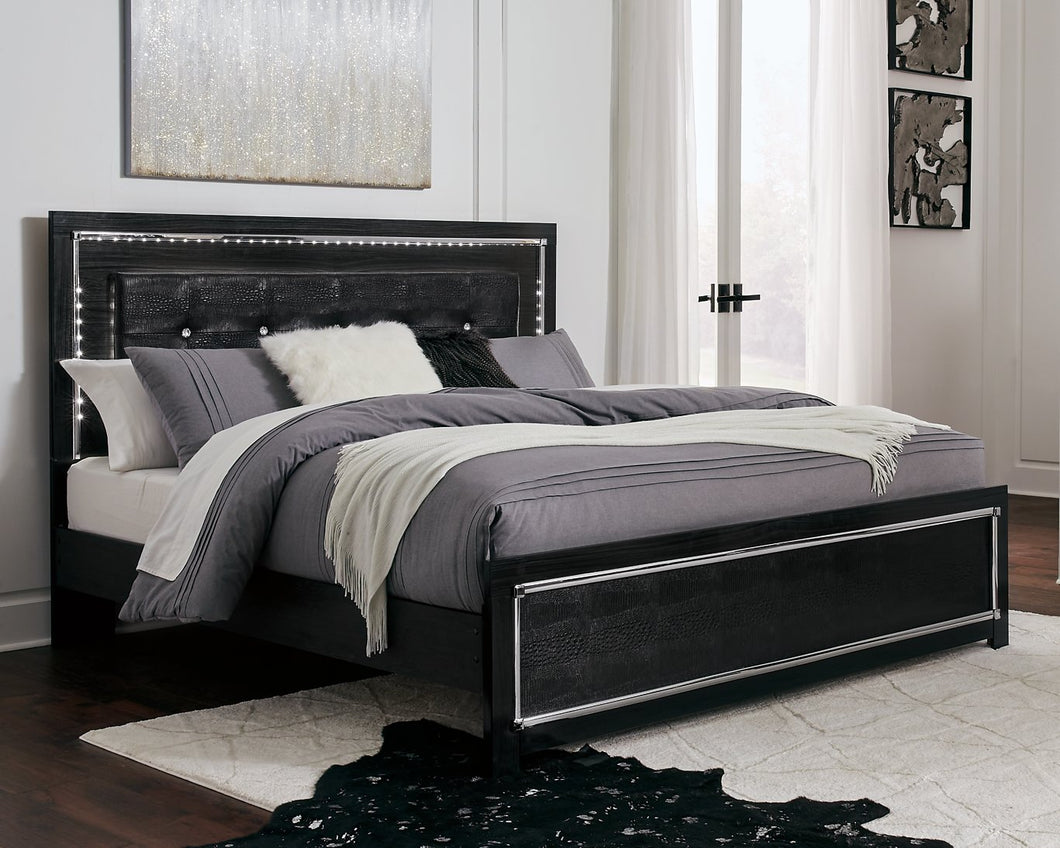 Kaydell King Upholstered Panel Bed image