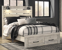 Load image into Gallery viewer, Cambeck Queen Panel Bed with 2 Storage Drawers
