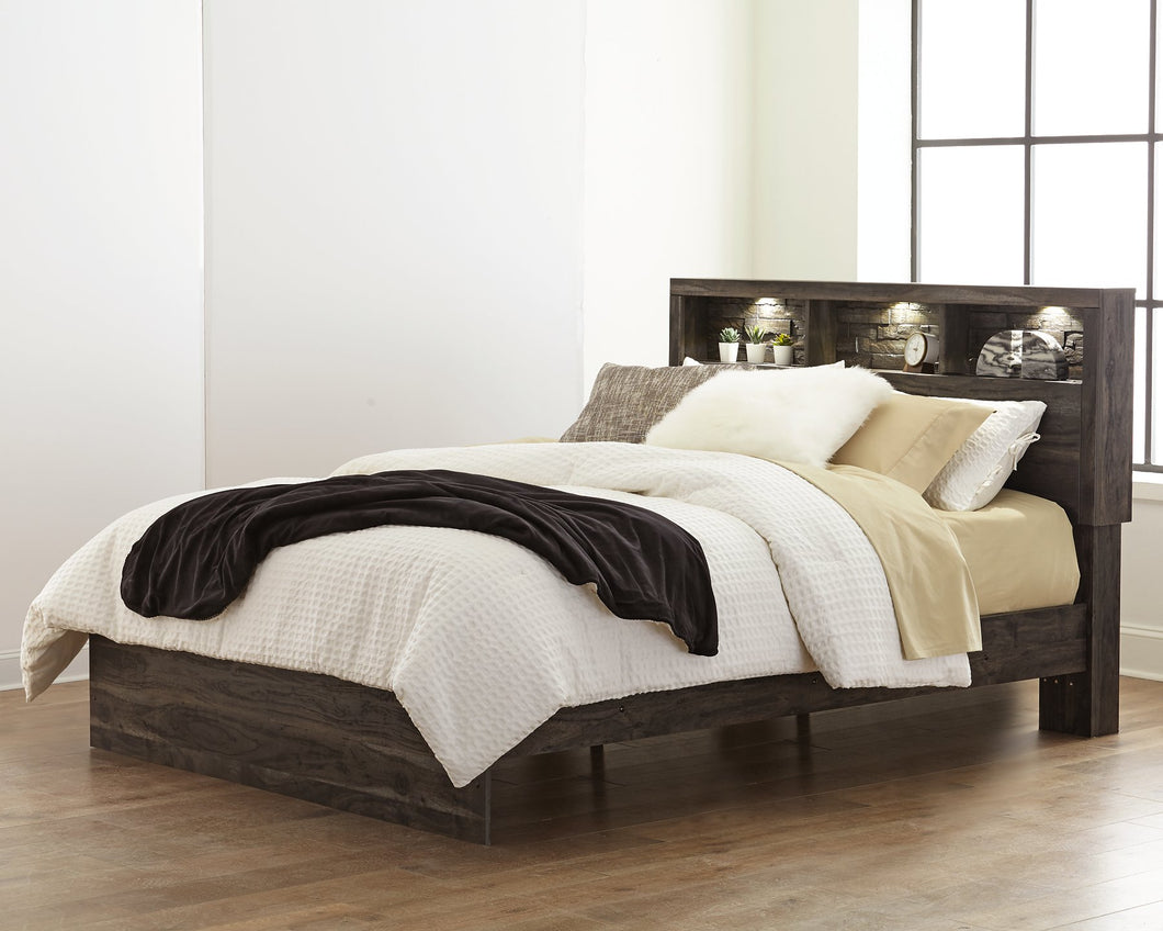 Vay Bay Queen Bookcase Panel Bed image