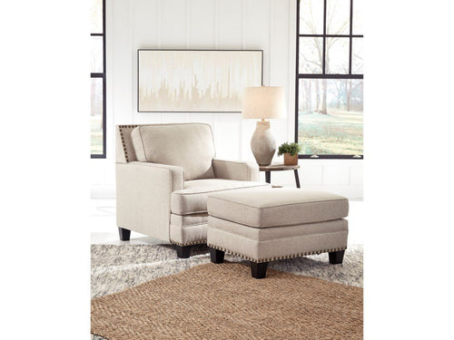 Claredon Chair & Ottoman Set image