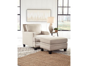 Claredon Chair & Ottoman Set image
