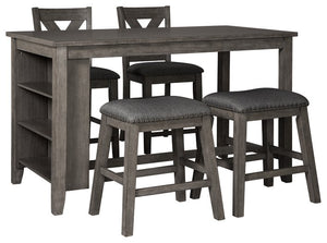 Caitbrook 5-Piece Counter Height Dining Room Set