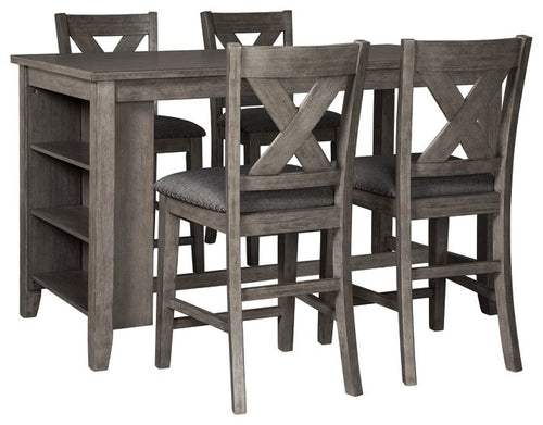 Caitbrook 5-Piece Counter Height Dining Room Set image