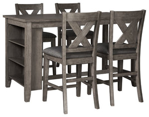 Caitbrook 5-Piece Counter Height Dining Room Set image