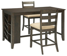 Load image into Gallery viewer, Rokane 3-Piece Counter Height Dining Room Set
