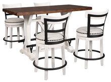 Load image into Gallery viewer, Valebeck 5-Piece Counter Height Dining Room Set
