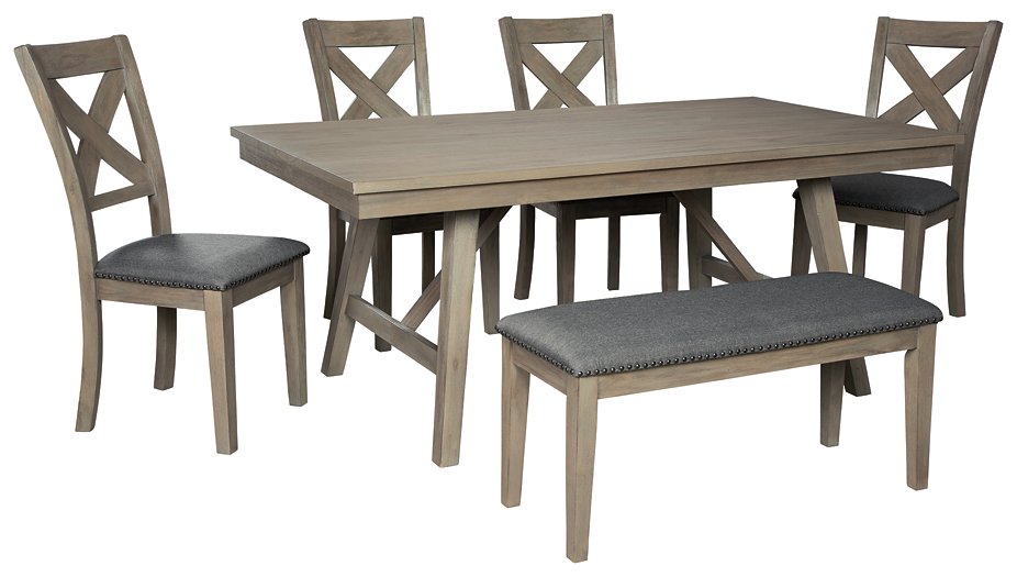 Aldwin 6-Piece Dining Room Set image