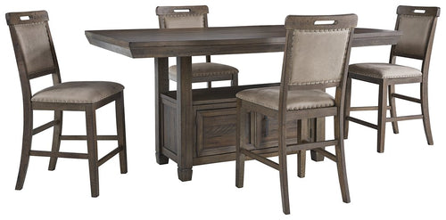 Johurst 5-Piece Counter Height Dining Room Set image