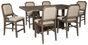 Wyndahl 7-Piece Counter Height Dining Room Set