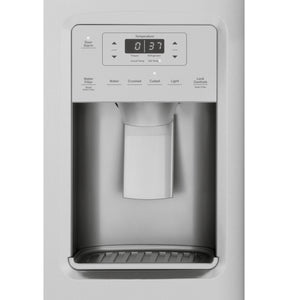 GE¨ 25.1 Cu. Ft. Side-By-Side Refrigerator