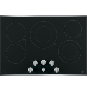 GE Profile¨ 30" Built-In Knob Control Electric Cooktop