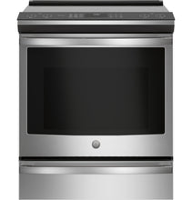 Load image into Gallery viewer, GE Profile¨ 30&quot; Smart Slide-In Front-Control Induction and Convection Range

