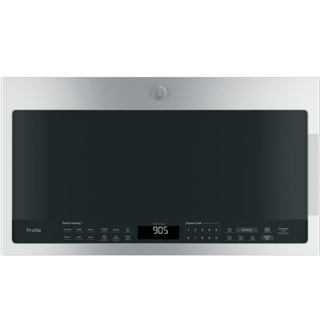 GE Profile¨ 2.1 Cu. Ft. Over-the-Range Sensor Microwave Oven