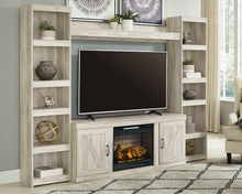 Load image into Gallery viewer, Bellaby 4-Piece Entertainment Center with Electric Fireplace
