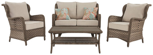 Clear Ridge 4-Piece Outdoor Conversation Set image