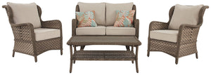 Clear Ridge 4-Piece Outdoor Conversation Set image