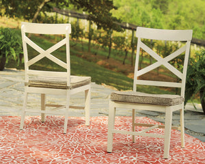 Preston Bay Armless Chair with Cushion (Set of 2) image