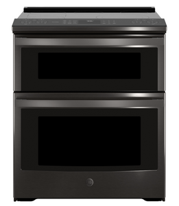 GE Profile¨ 30" Smart Slide-In Electric Double Oven Convection Range