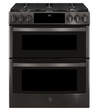 Load image into Gallery viewer, GE Profile¨ 30&quot; Smart Slide-In Front-Control Gas Double Oven Convection Range
