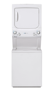 GE Unitized Spacemaker¨ ENERGY STAR¨ 3.9 cu. ft. Capacity Washer with Stainless Steel Basket and 5.9 cu. ft. Capacity Electric Dryer