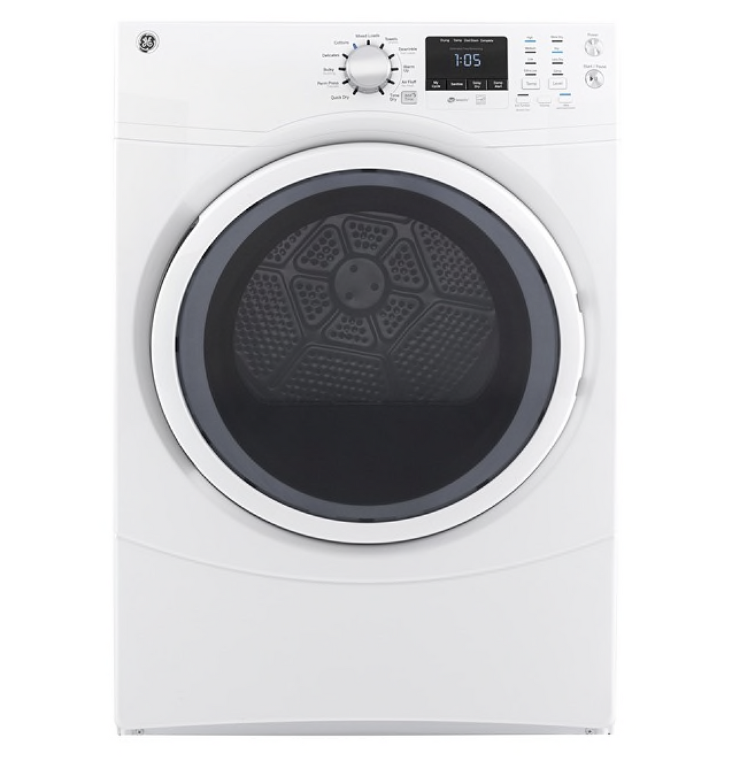 GE¨ 7.5 cu. ft. Capacity Front Load Electric Dryer